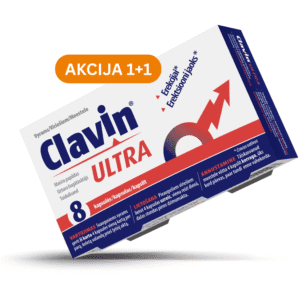 Clavin Ultra 8 kapsulės